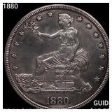 1880 Silver Trade Dollar CHOICE PROOF CAM