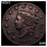 1823/2 Coronet Head Large Cent HIGH GRADE