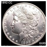 1892-CC Morgan Silver Dollar CHOICE BU