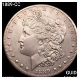 1889-CC Morgan Silver Dollar CHOICE AU