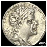 Bactria Eucratides I 170-145 Silver Obol CHOICE A