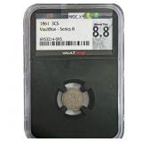 1861 Silver Three Cent NGC