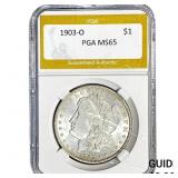 1903-O Morgan Silver Dollar PGA MS65