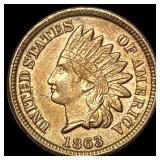 1863 Copper-Nickel Indian Head Cent UNCIRCULATED