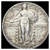 1928-S Standing Liberty Quarter NEARLY  UNCIRCULA
