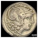 Roman Republic Furia Purpureo 169-157 BC Silver D