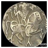 India Rajput 700-1000  Silver Jital NEARLY UNCIRC
