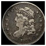 1836 Capped Bust Half Dime ABOUT UNCIRCULATED