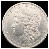 1890-S Silver Morgan Dollar UNCIRCULATED