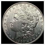 1900-S Silver Morgan Dollar CHOICE AU