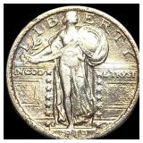 1919-S Standing Liberty Silver Quarter ABOUT  UNC