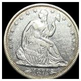1874 Seated Liberty Half Dollar LIGHTLY  CIRCULAT