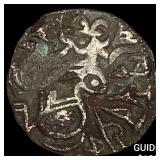 India Rajput 700-1000  Silver Jital NEARLY UNCIRC