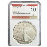 2023 Silver Eagle NGC MS10