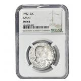 1922 Grant Half Dollar NGC MS65