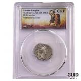 Roman Faustina Sr.,AD 138-140/1 AR Denarius PNC C