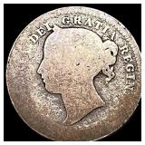 1871-H Canada Silver 5 Cents NICELY  CIRCULATED