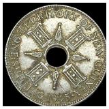 1945 New Guinea Silver 1 Shilling  UNCIRCULATED