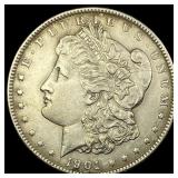 1901 Silver Morgan Dollar CLOSELY  UNCIRCULATED
