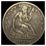 1876 Seated Liberty Half Dollar HIGH GRADE