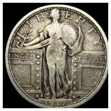 1917-S Type 1 Standing Liberty Quarter NICELY  CI