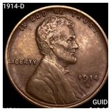 1914-D Wheat Cent UNCIRCULATED