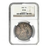 1880 Silver Trade Dollar NGC PF50