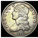 1833 Capped Bust Quarter NEARLY UNCIRCULATED