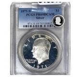 1971-S Eisenhower Dollar PCGS PR69 Dcam Silver