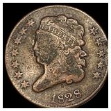 1828 Classic Head Half Cent NICELY CIRCULATED