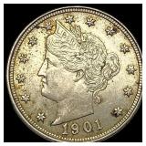1901 Liberty Head Nickel UNCIRCULATED
