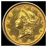 1852 Gold $1 Liberty Type 1 HIGH GRADE