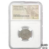 Roman Gallienus, AD 253-268 BI Double-Denarius NG