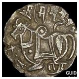 India Rajput 700-1000  Silver Jital NEARLY UNCIRC