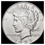 1935-S Silver Peace Dollar CLOSELY UNCIRCULATED