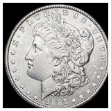 1887 Morgan Silver Dollar UNCIRCULATED