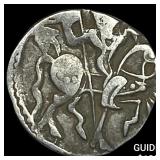 India Rajput 700-1000  Silver Jital NEARLY UNCIRC