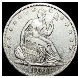 1860-O Seated Liberty Half Dollar CLOSELY  UNCIRC