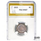 1915 Buffalo Nickel PGA MS67
