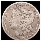 1890-CC Silver Morgan Dollar LIGHTLY  CIRCULATED