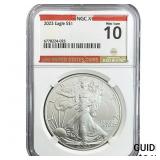2023 Silver Eagle NGC MS10