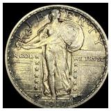 1917-D Type 2 Standing Liberty Quarter  CLOSELY U