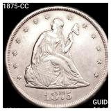 1875-CC Twenty Cent Piece UNCIRCULATED