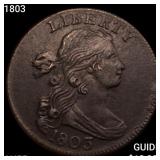 1803 Draped Bust Large Cent HIGH GRADE