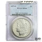 1879-S Morgan Silver Dollar PCGS MS64