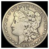 1892-S Silver Morgan Dollar LIGHTLY  CIRCULATED