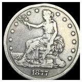 1877-S Silver Trade Dollar LIGHTLY CIRCULATED