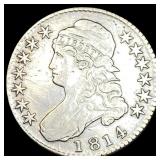 1814 Capped Bust Half Dollar LIGHTLY  CIRCULATED