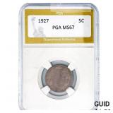 1927 Buffalo Nickel PGA MS67