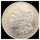 1886-S Silver Morgan Dollar CHOICE BU